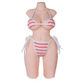 Best Tantaly Miki 13.2LB Petite Sex Doll Torso for Beginners Lifelike Vagina